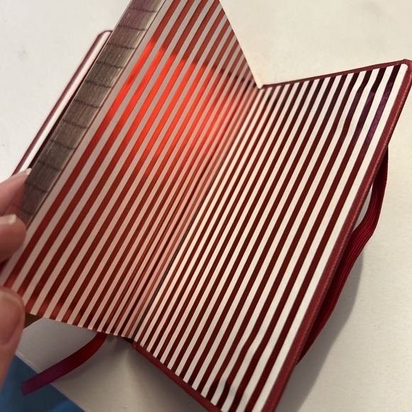 Michael Kors Giftables MK Fashion Notebook Journal Diary Red mini accessory - Picture 11 of 15